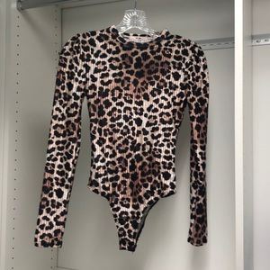 *SOLD* Cheetah print bodysuit